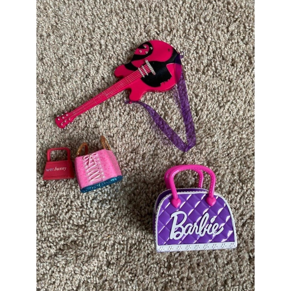 Barbie Guitar Purse Bags Lot Of 4 Replacements SKU31